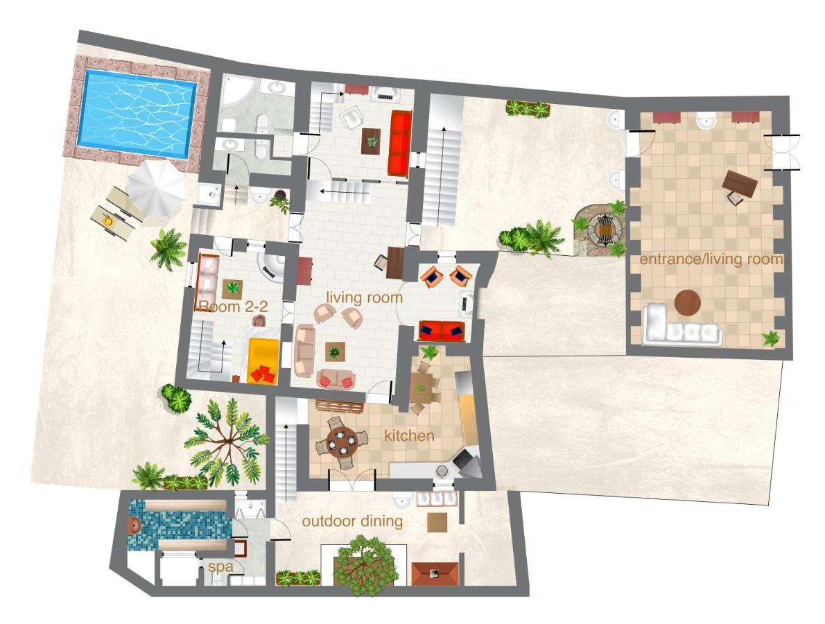 Nassibe Estate Villa Agios Ioannis  ภายนอก รูปภาพ